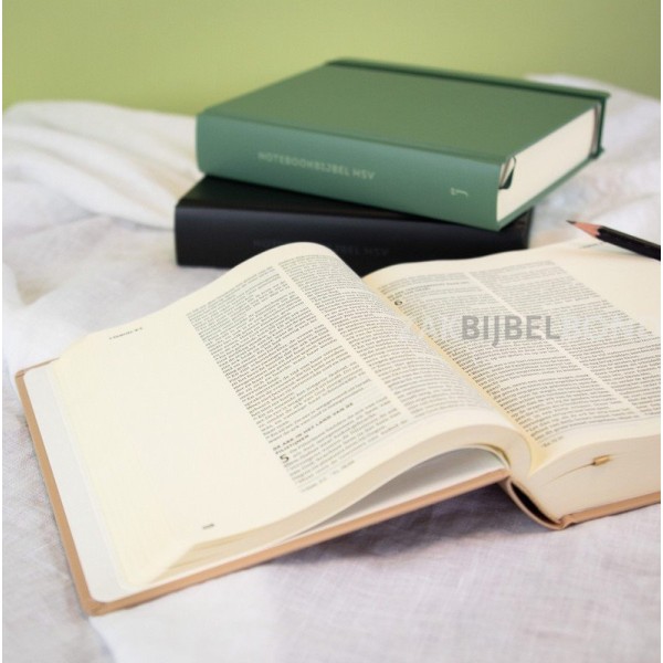 Dutch HSV Notebook Bible - Olive green