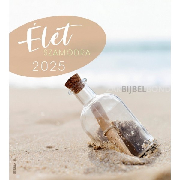 Hungarian postcard calendar 2025 - Life for you