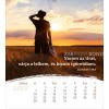 Hungarian postcard calendar 2025 - Life for you