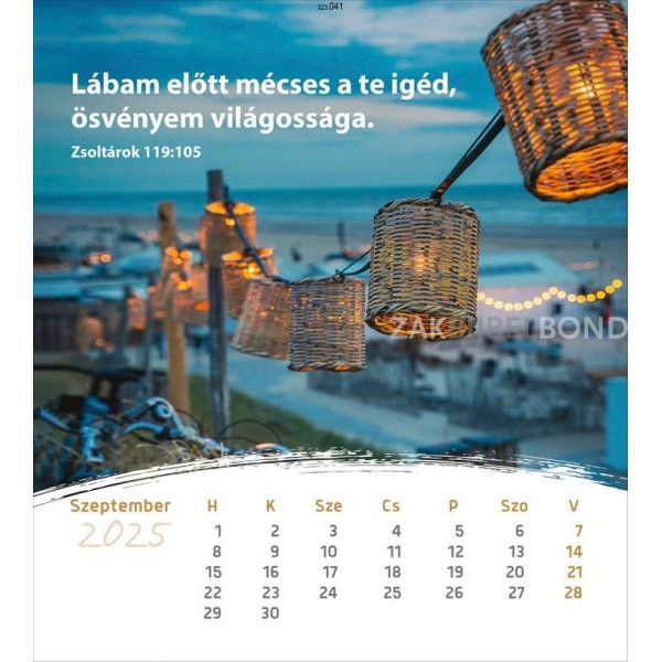 Hungarian postcard calendar 2025 - Life for you