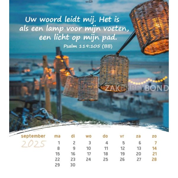 Nederlandse ansichtkaartenkalender 2025 - Leven voor jou