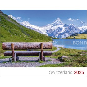 Engelse Zwitserlandkalender 2025
