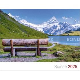 Franse Zwitserlandkalender 2025