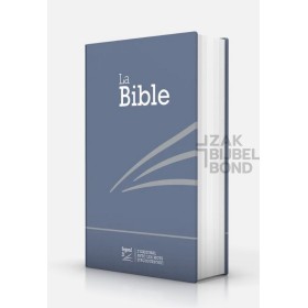 French Bible Louis Segond 21 compact hardcover metallic blue